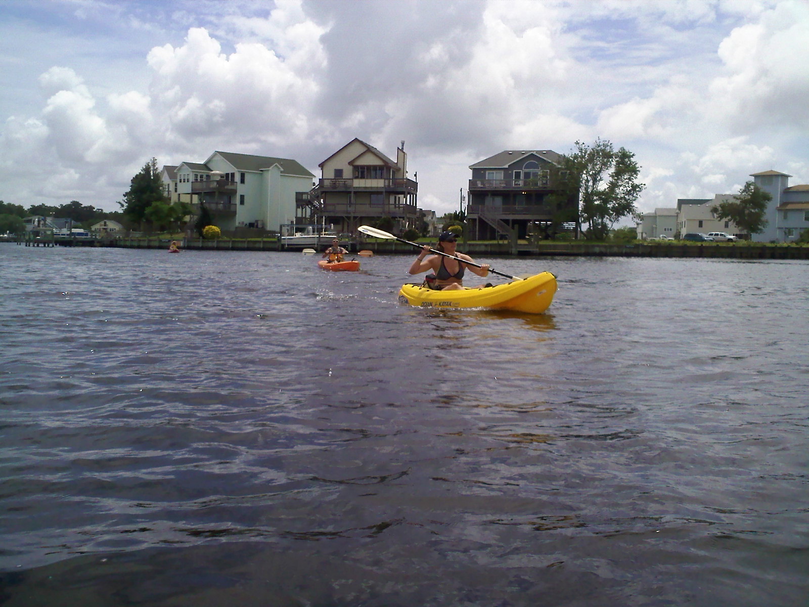 Kayaking the sounds of the Outer Banks